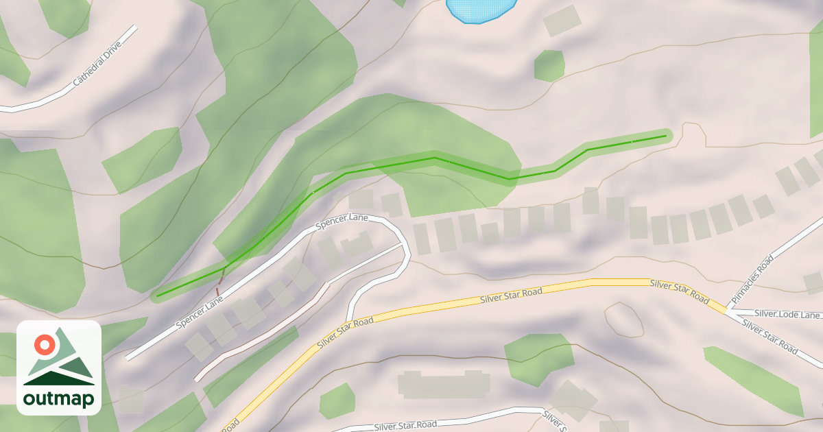 Map of Attridge Run Out