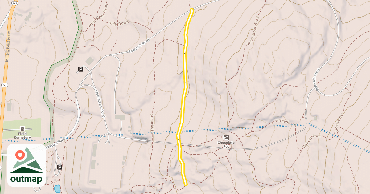 Map of Rock Oak Ramble