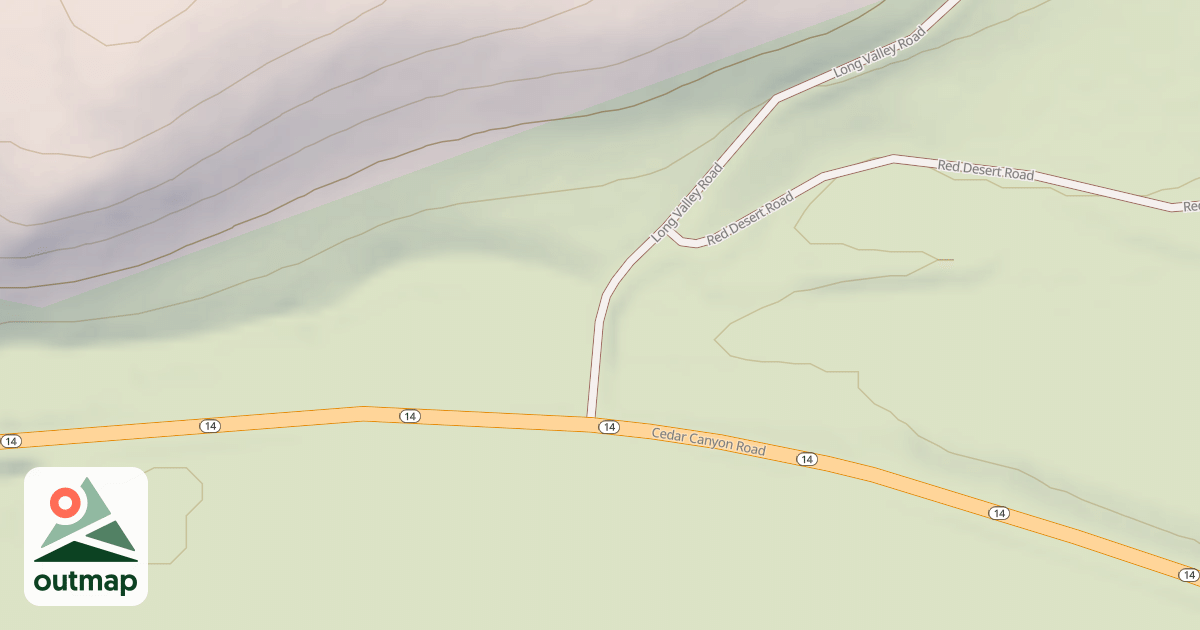 Map of SAGE VALLEY