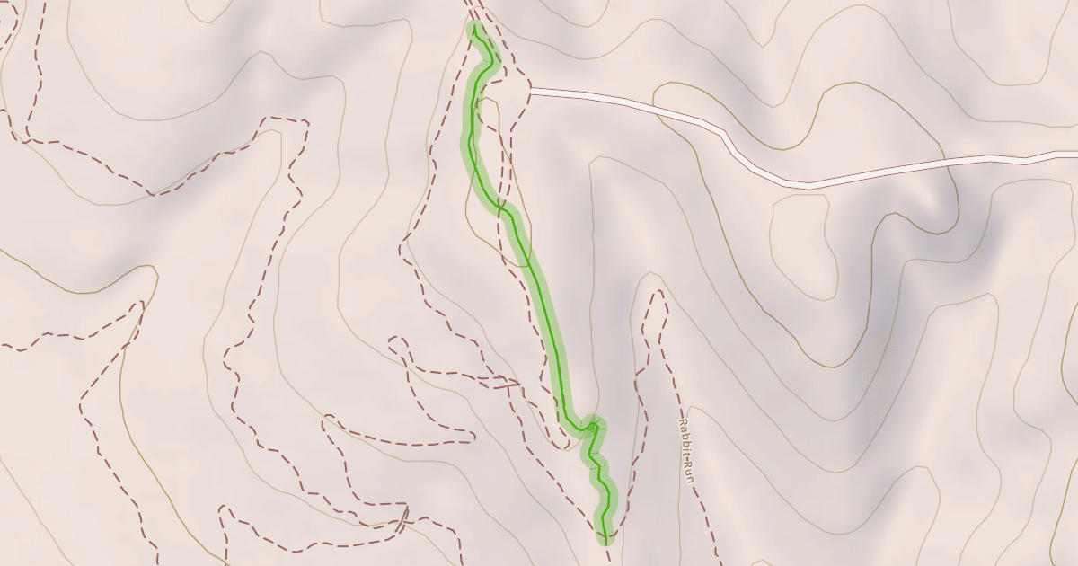 Map preview of Treasure View Traverse