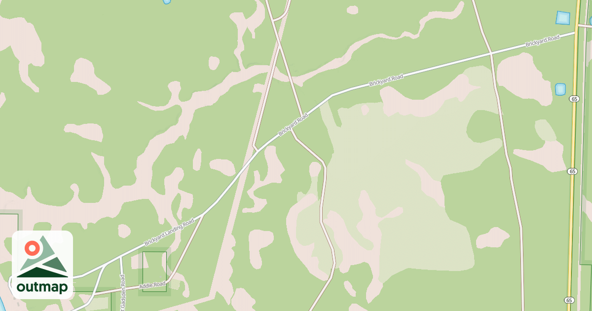 Map of BRICK YARD LANDING
