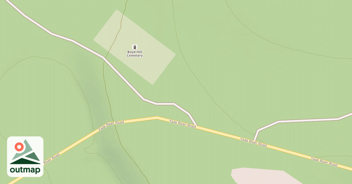 Map of BOYD HILL CEMETERY