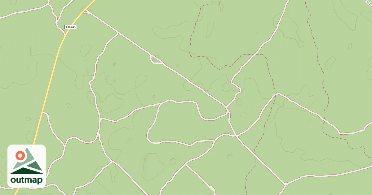 Map of USFS National Forest System Roads {9693FEAE-B736-4DD6-8DE7-F8E32E7FF180}