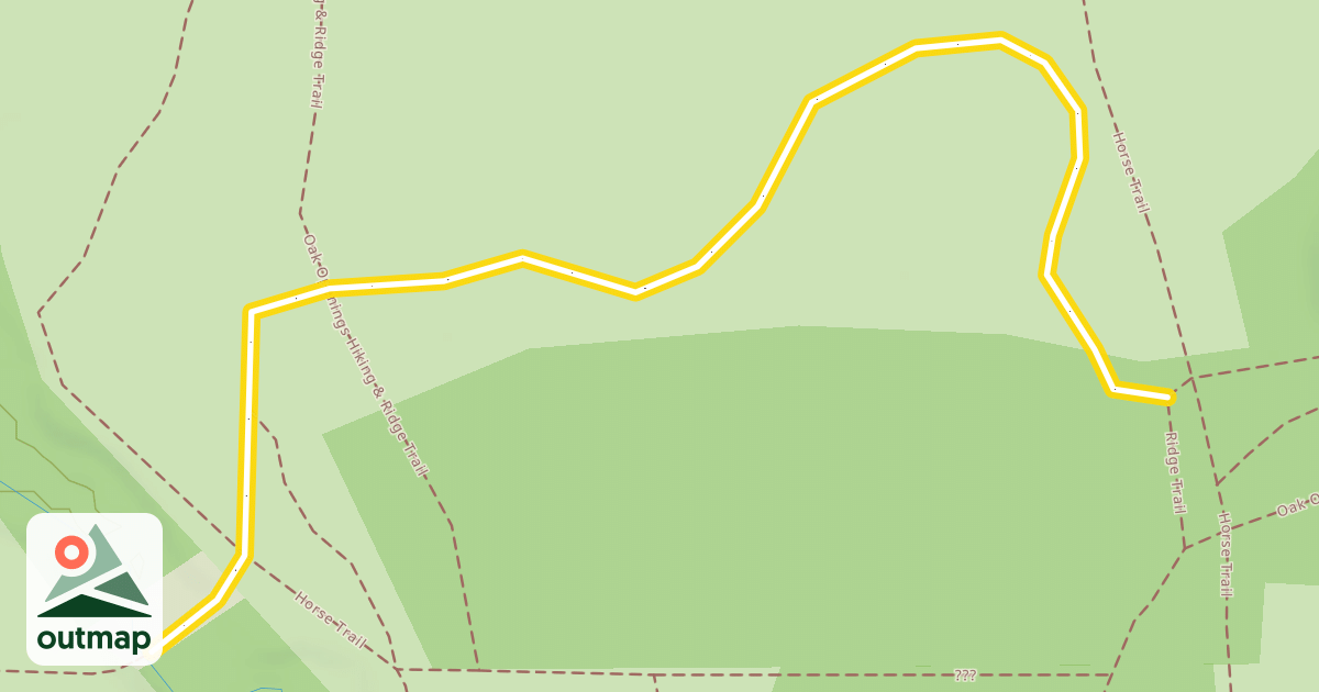 Map of Wabash Cannonball Side Trail