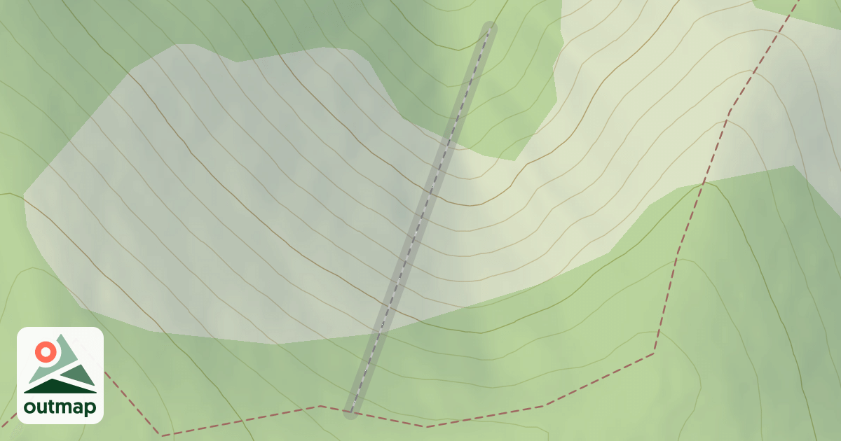 Map of Ligne Skiable
