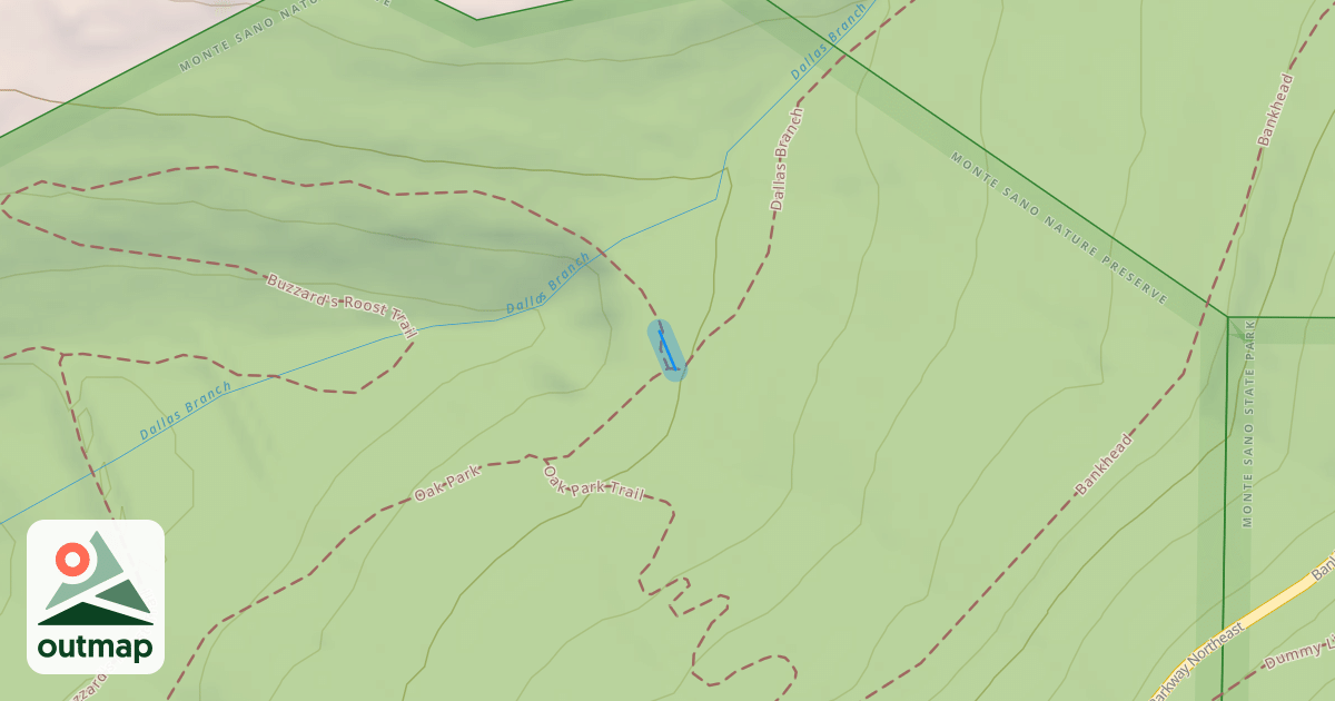 Map of Dallas Branch Connector