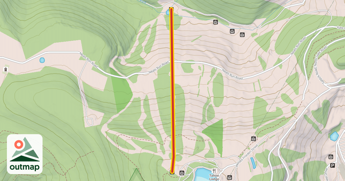 Map of Gunnar Lift