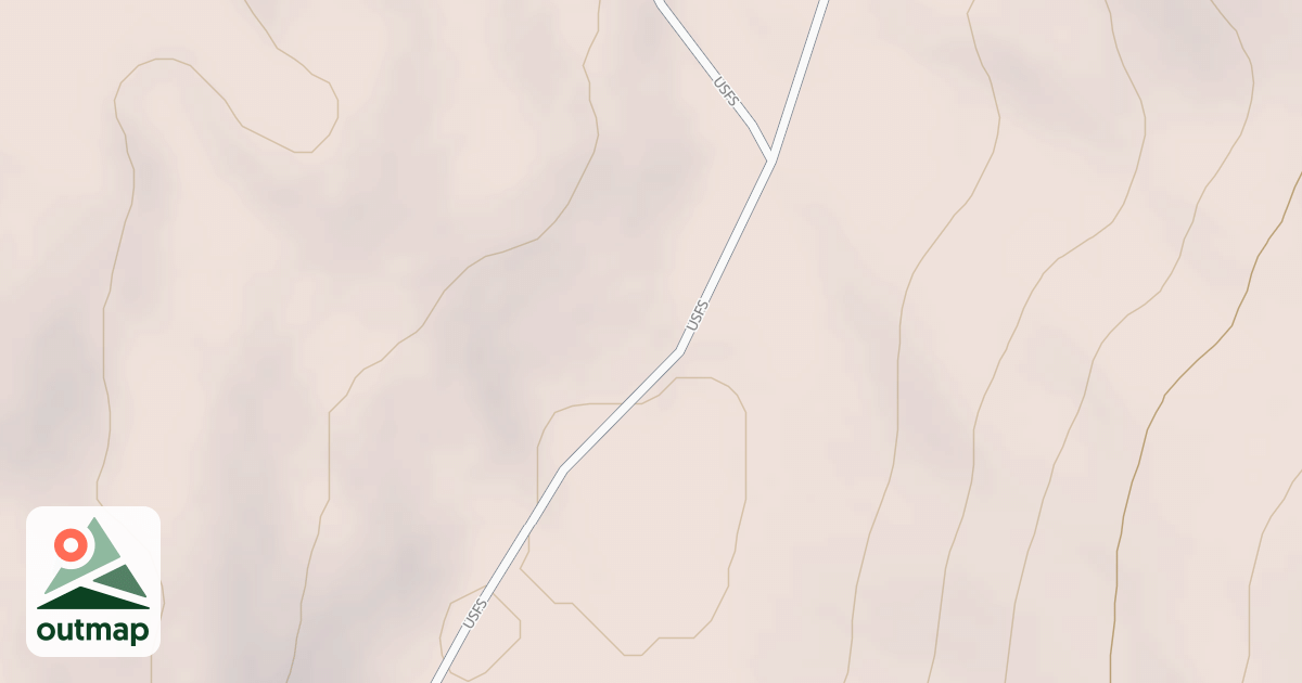 Map of Twin Lakes Road