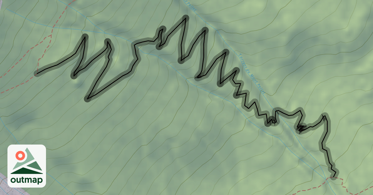 Map of La Ruine - la Limite