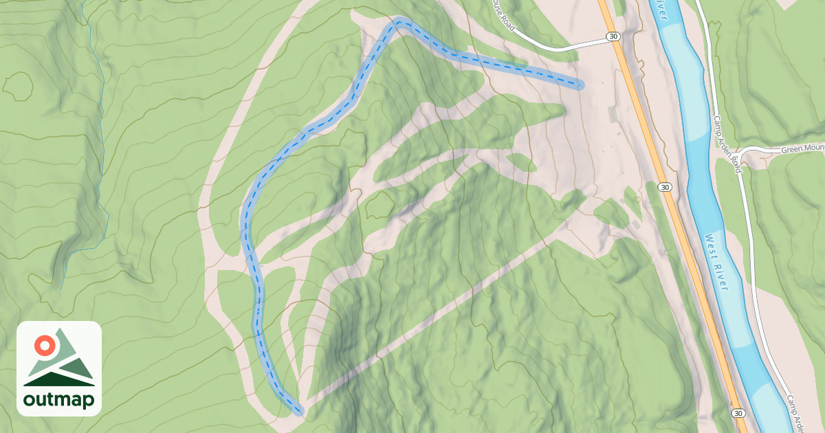 Map of Birch Run