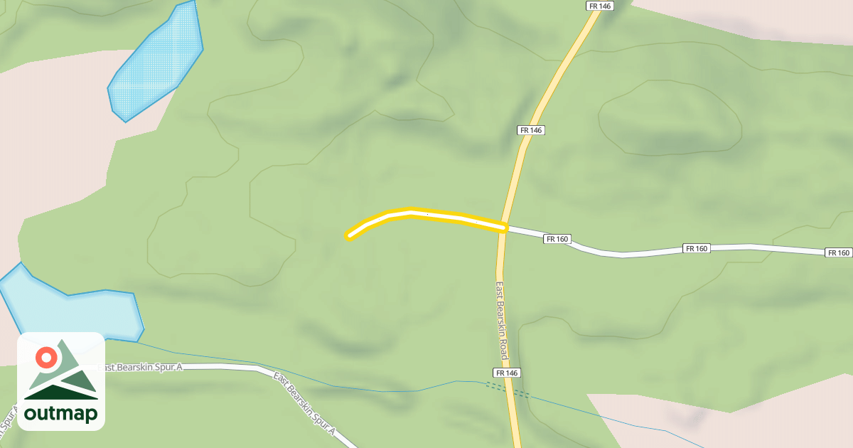 Map of Ox Cart Trail