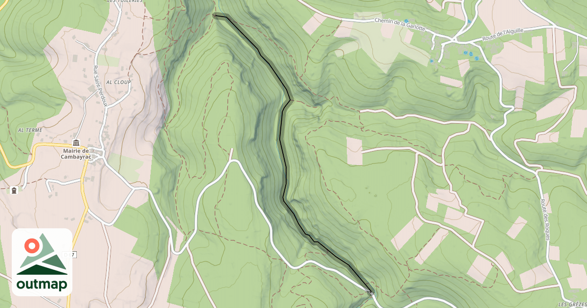 Map of Gorges de Landorre