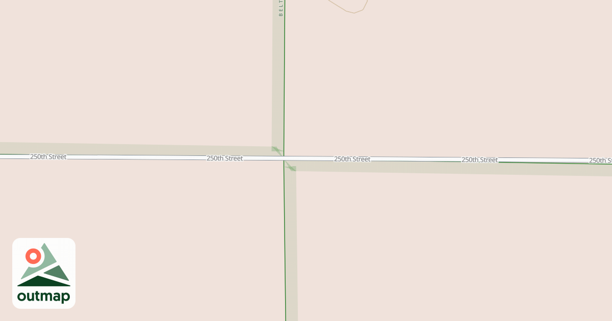 Map of Warroad/Roseau Trails