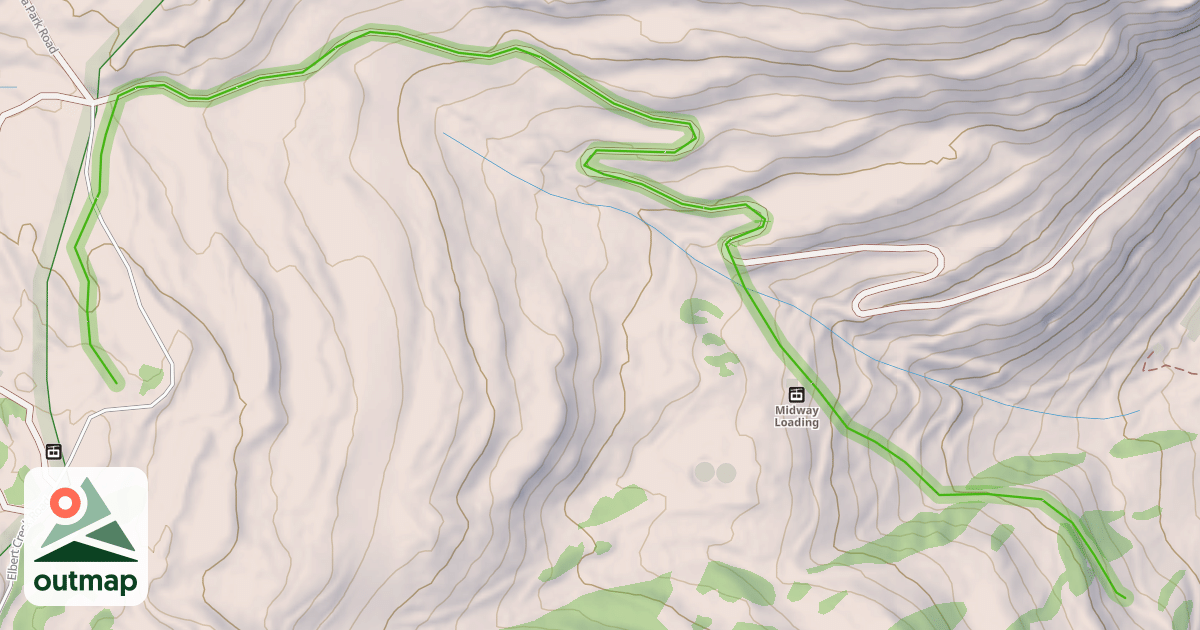Map of Yellow Brick Road