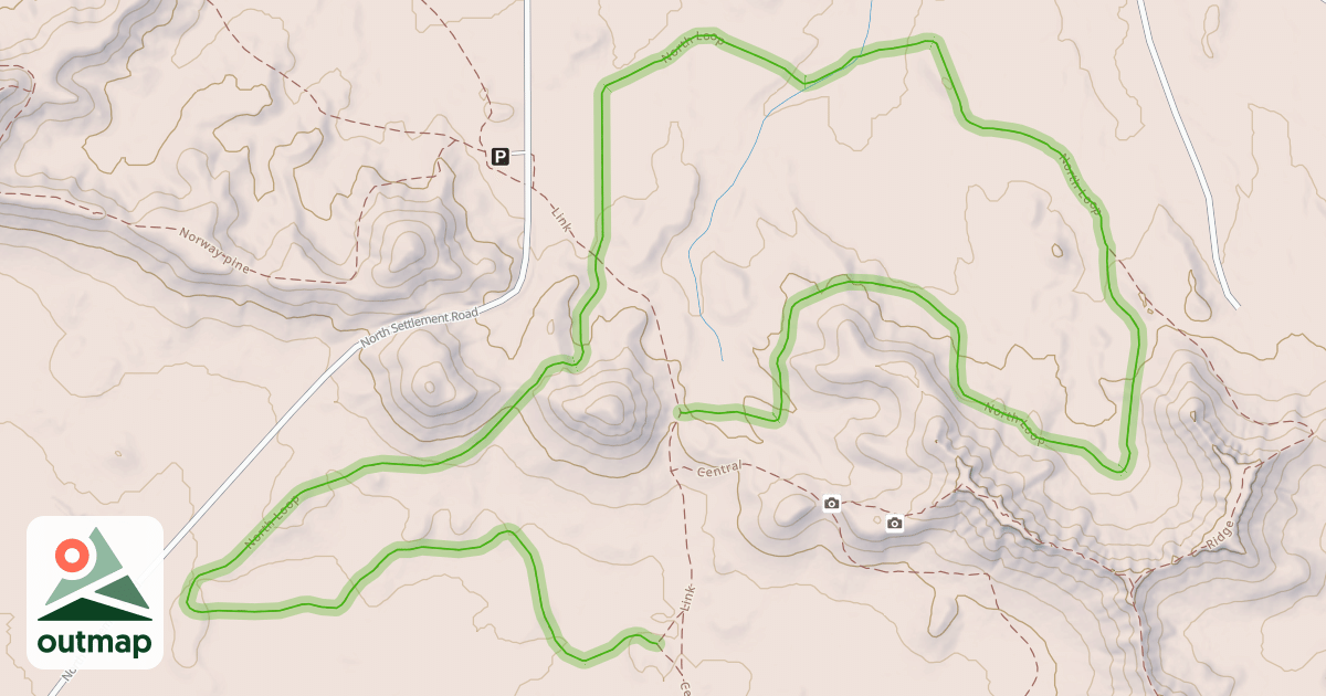Map of North Loop