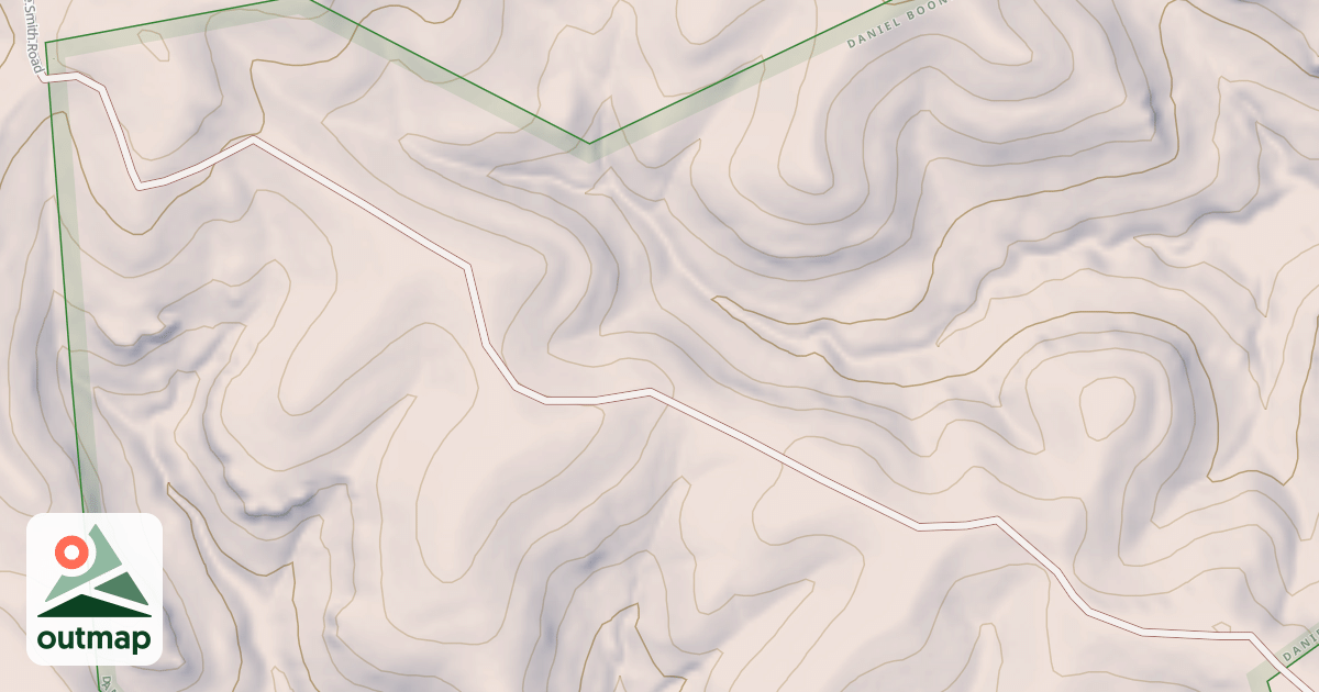 Map of WINDY RIDGE