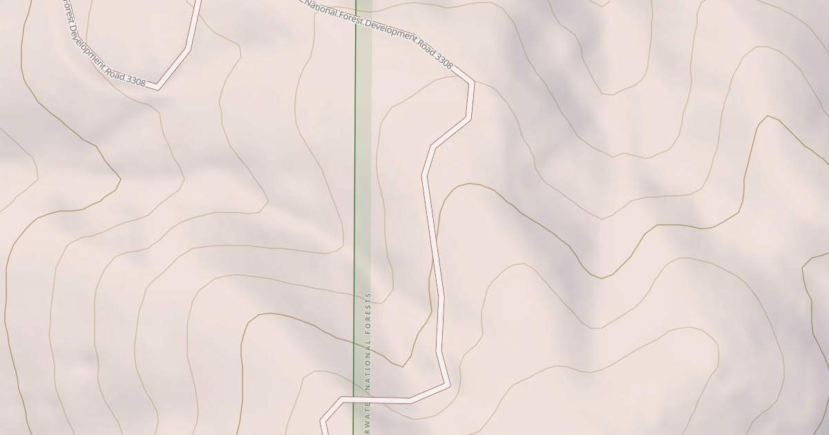Map preview of MCGARY BUTTE