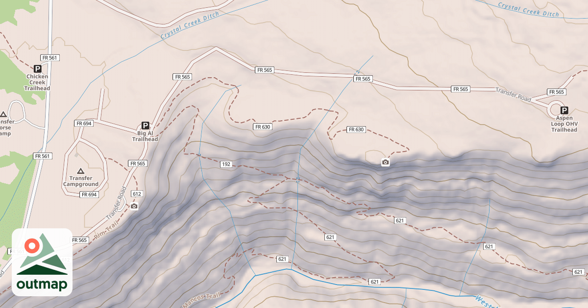 Map of TRANSFER
