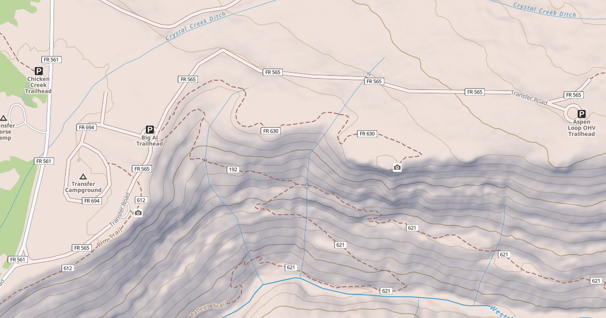 Map preview of TRANSFER