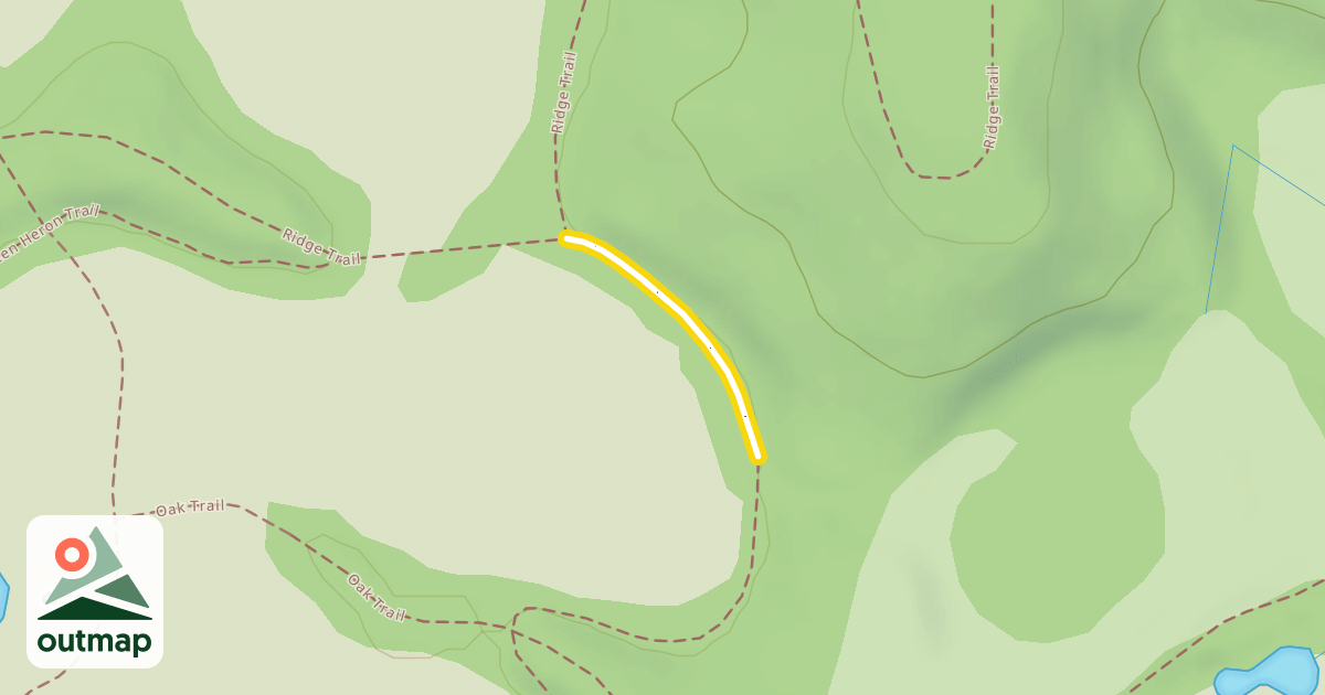 Map of North Ridge Trail