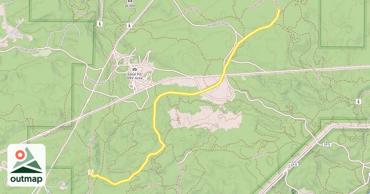 Map of Vasa (10k)