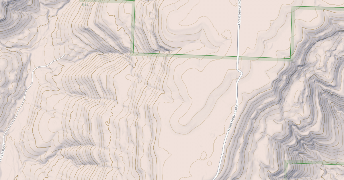 Map preview of USFS Motor Vehicle Use Map Roads {C38A89DF-9FAE-4C50-A880-3FB318D19E1A}