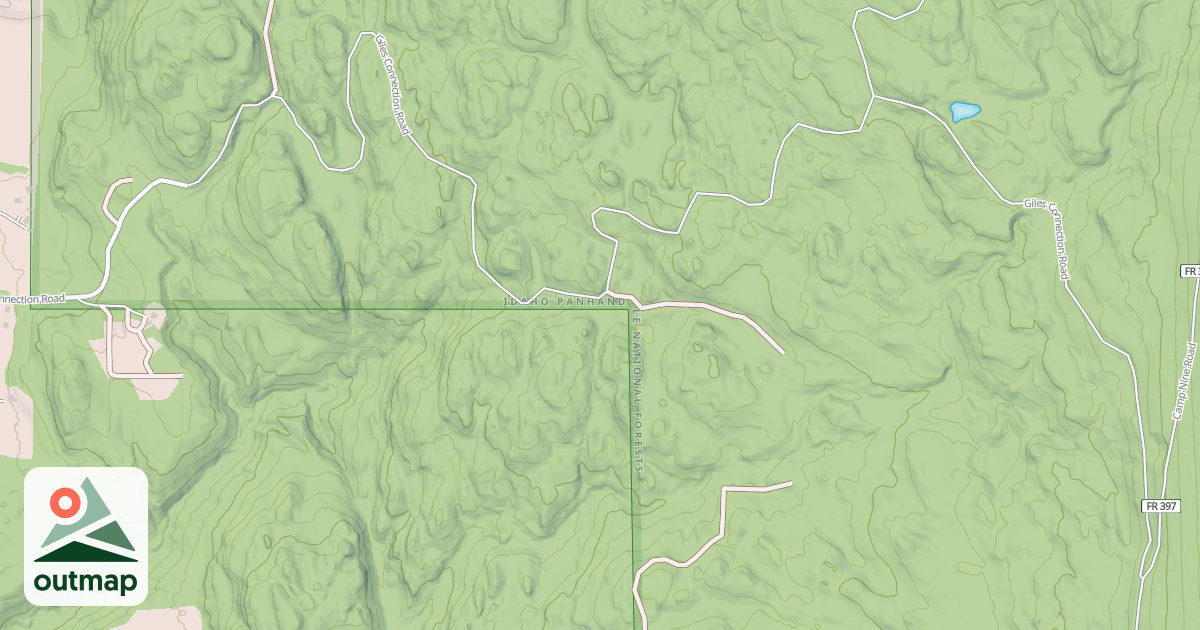 Map of GILES CONNECTION