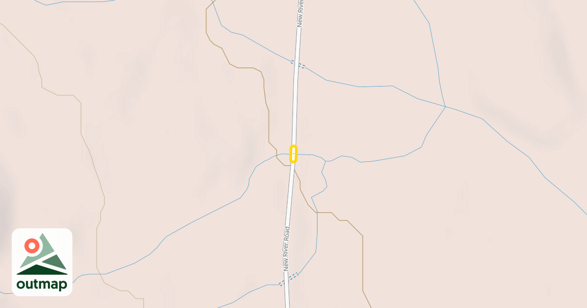Map of New River Road