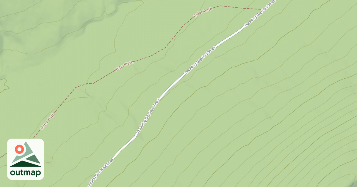 Map of Colonel Denning State Park and Tuscarora State Forest Trails