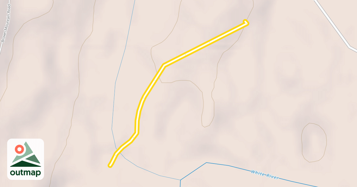 Map of White River Nordic Trail