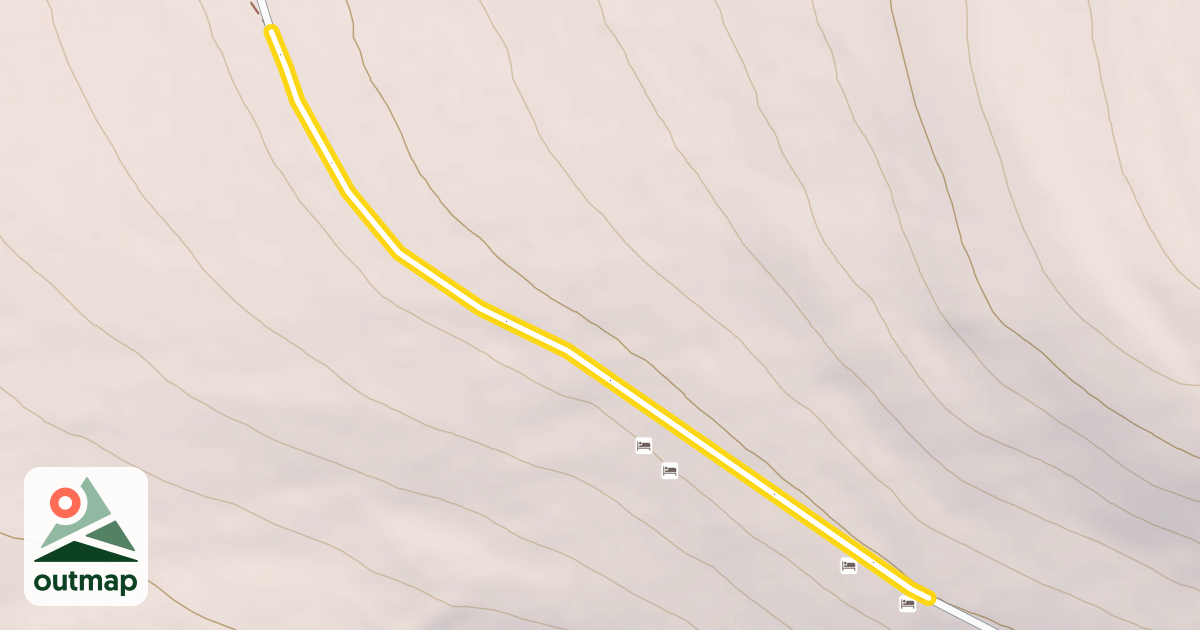 Map of Cooper Loop Road