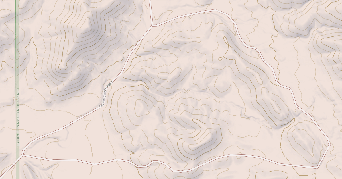 Map preview of USFS Motor Vehicle Use Map Roads {DE487E60-3D26-4C0F-BF67-B102EEFFBEBE}