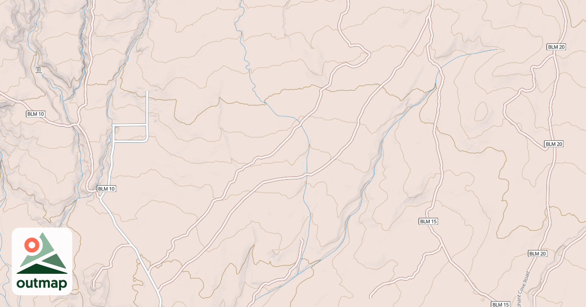 Map of BLM National GTLF Public Motorized Roads 259c3b55-f0e6-4a45-9558-b158f60d93a6