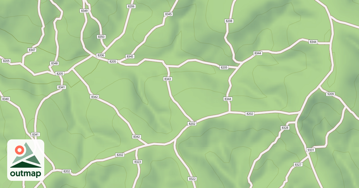 Map of USFS Motor Vehicle Use Map Trails 19947