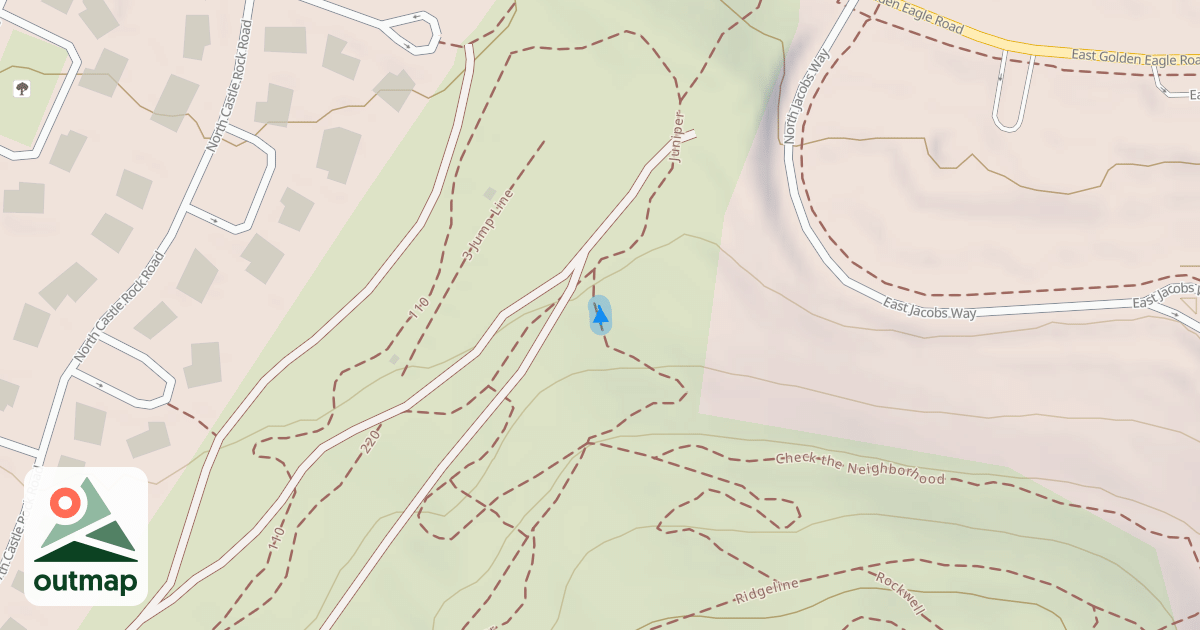 Map of Juniper Trail