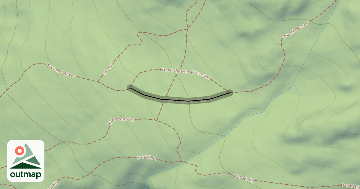 Map of French Beaver (enduro)
