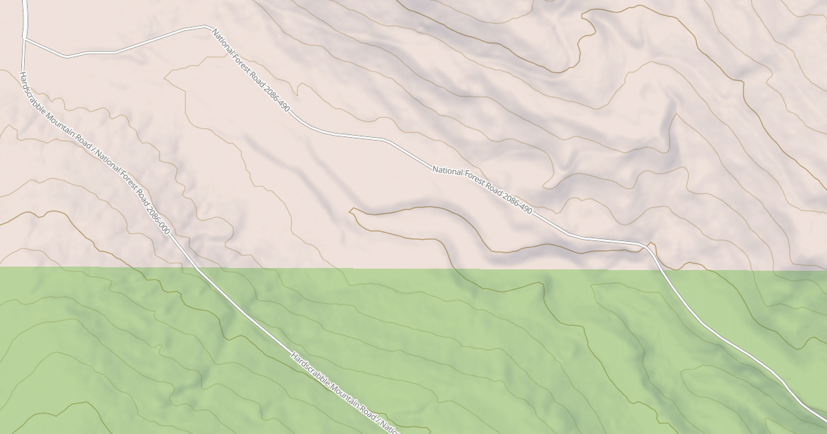 Map preview of USFS Motor Vehicle Use Map Roads {045F80E4-E2B1-4FC4-9879-B2680A116A32}