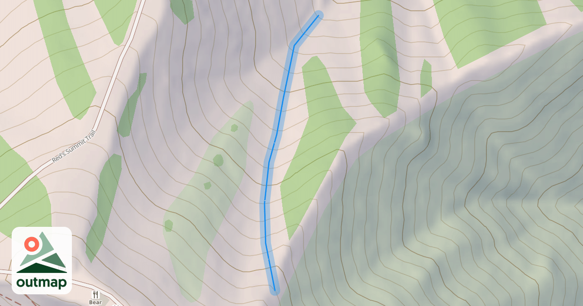 Map of Shauna's