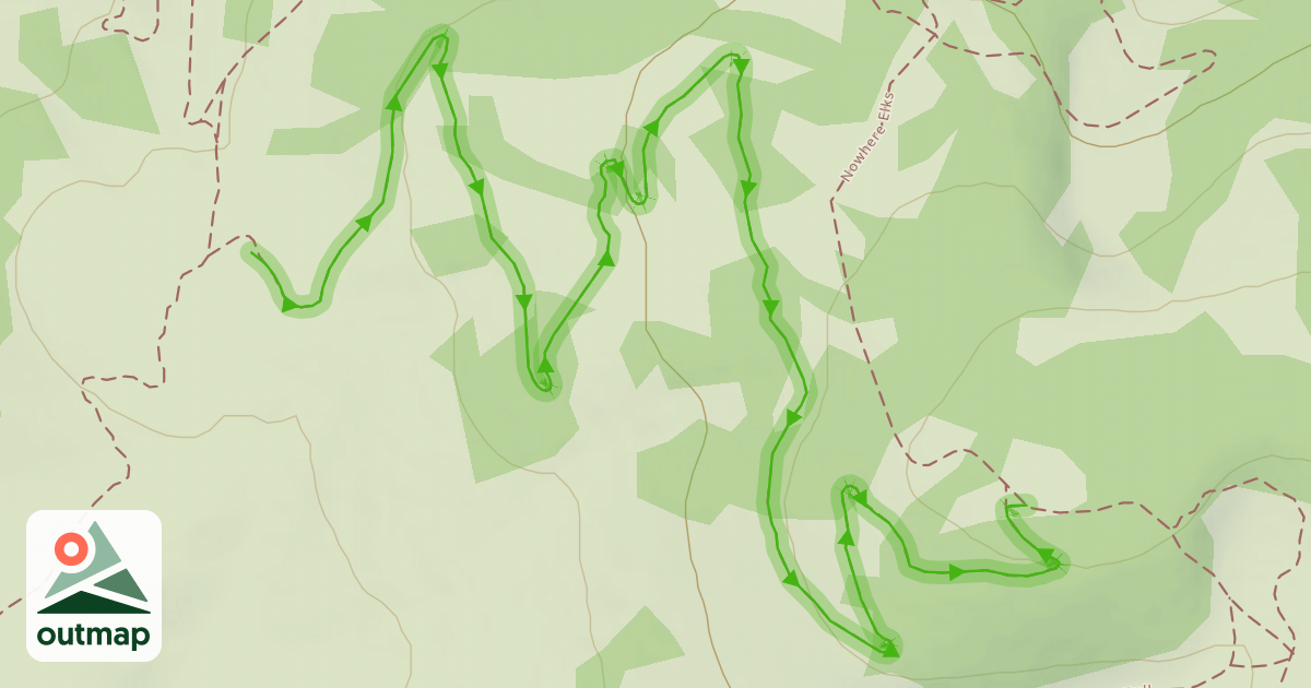 Map of PorcUclimb