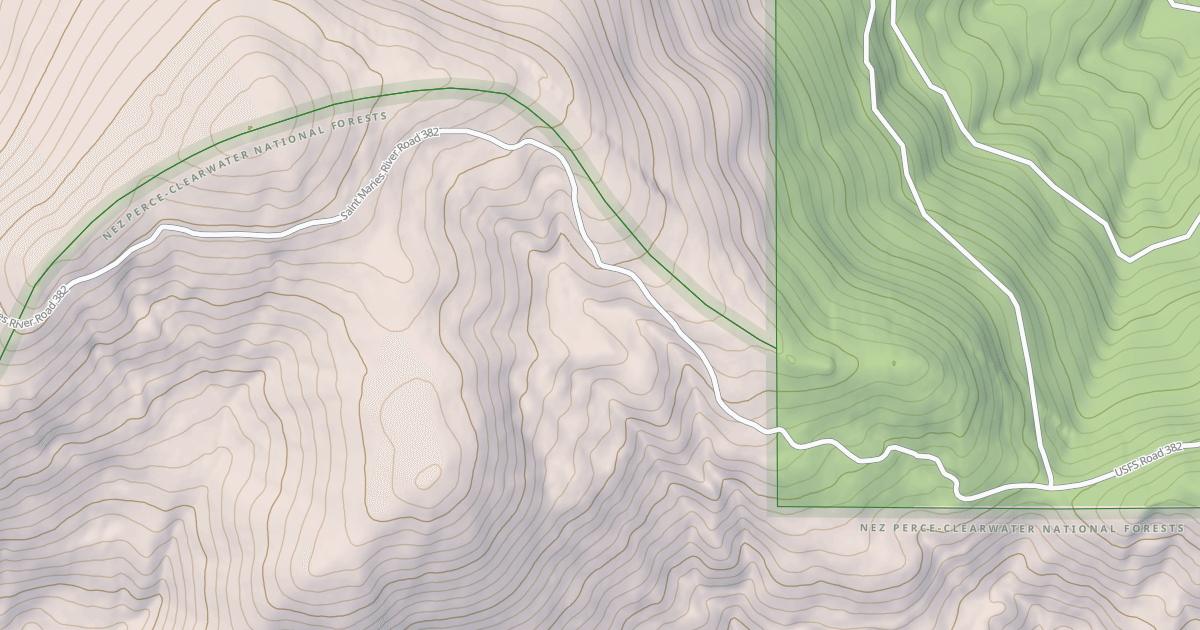 Map preview of ELK CREEK