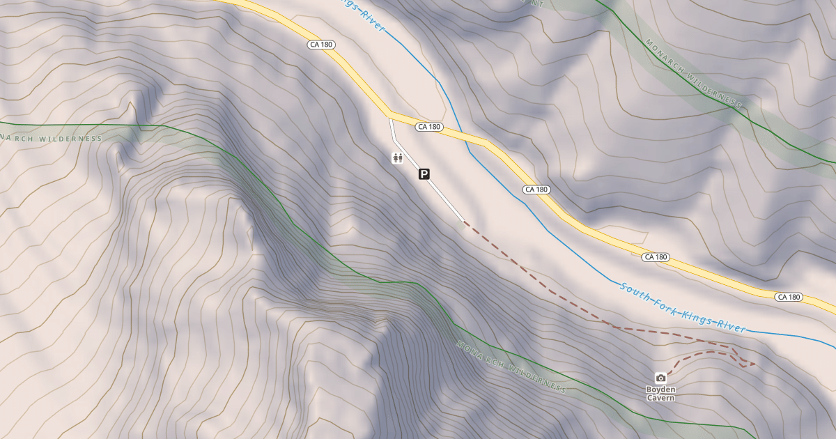 Map preview of BOYDEN CAVE