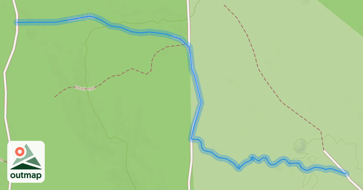 Map of Golden Spike