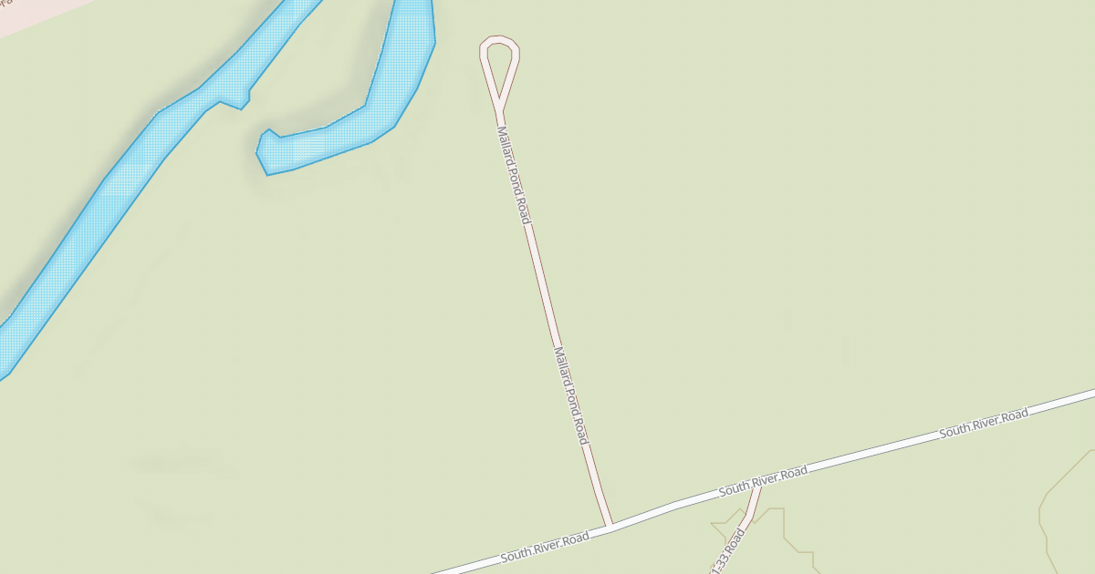 Map preview of MALLARD POND