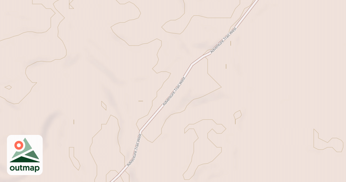 Map of Washington/Ramsey Trail