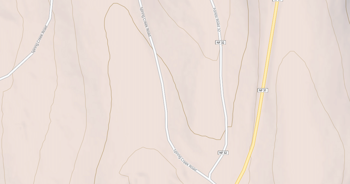 Map preview of SPRING_CREEK