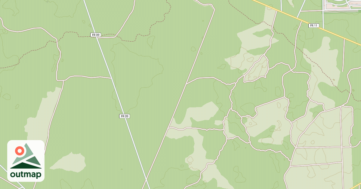 Map of USFS Motor Vehicle Use Map Roads {79F11884-952E-4DC5-82DB-7BF8ACA3EEB1}