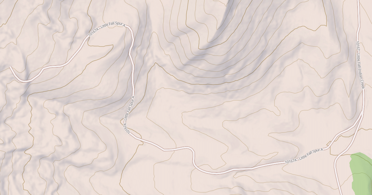 Map preview of LITTLE FALL SPUR A