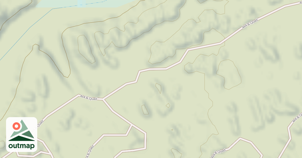 Map of Interlake State Recreation Area Trails