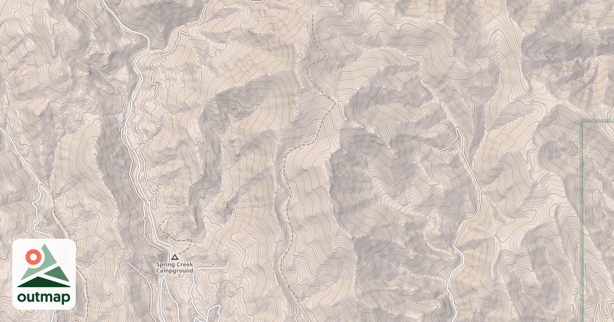 Map of HITT CREEK