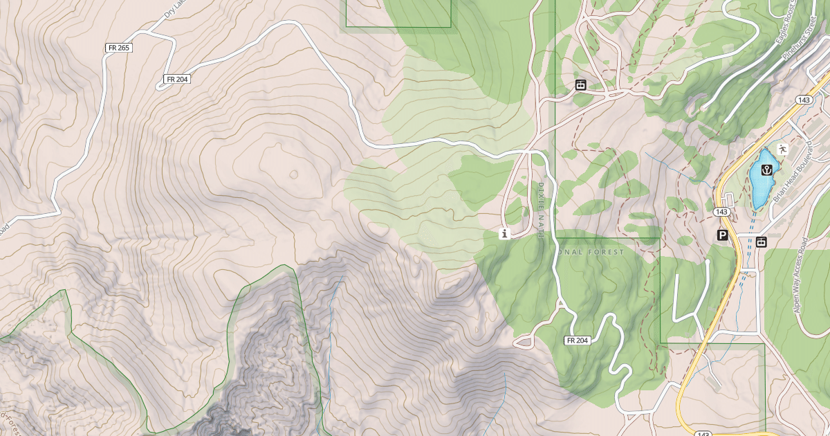 Map preview of NAVAJO RIDGE